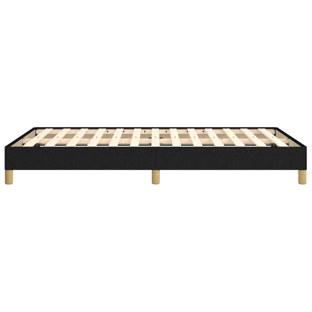 Bedframe zonder matras 120x190 cm stof zwart is nu te koop bij PeponiXL, paradijselijk wonen!