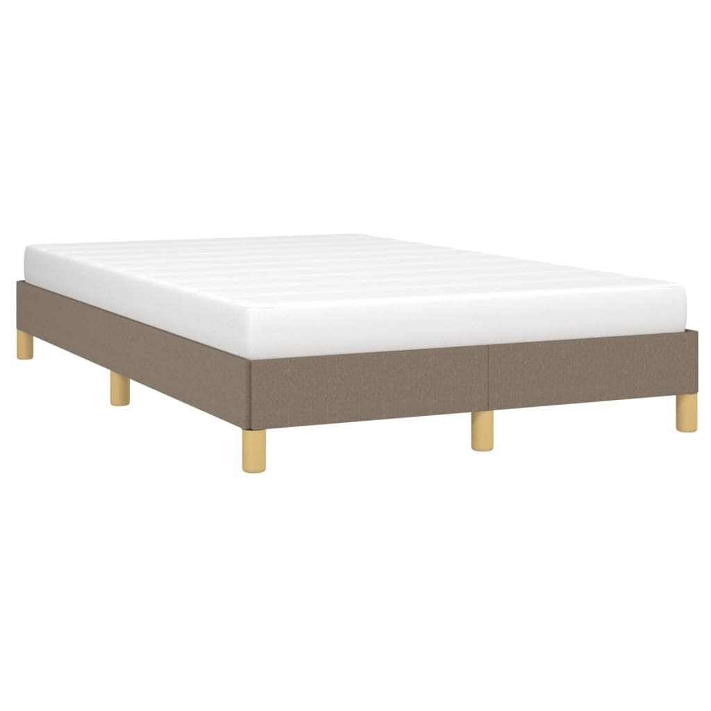 Bedframe zonder matras 120x190 cm stof taupe is nu te koop bij PeponiXL, paradijselijk wonen!