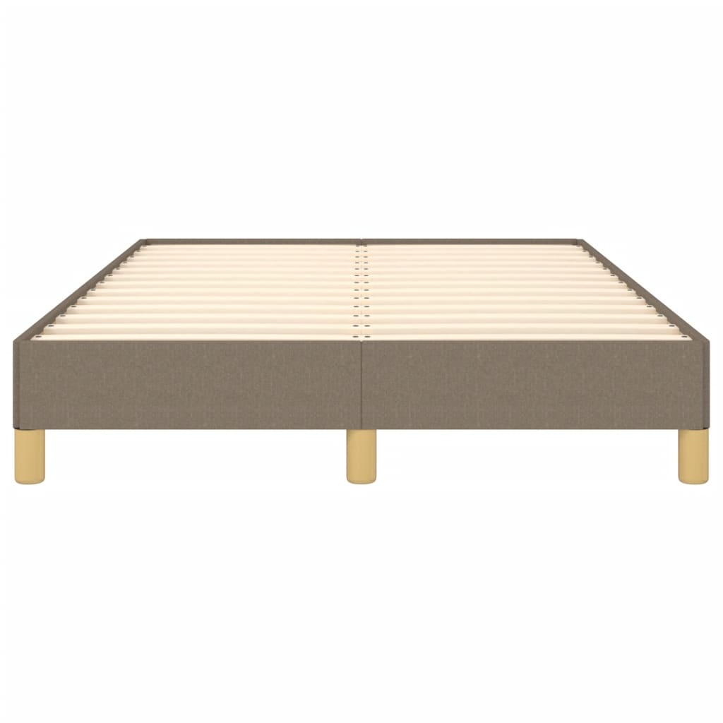 Bedframe zonder matras 120x190 cm stof taupe is nu te koop bij PeponiXL, paradijselijk wonen!