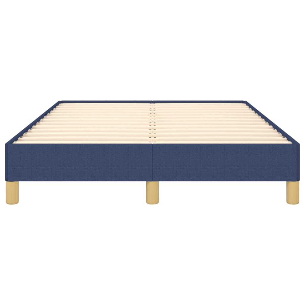 Bedframe zonder matras 120x190 cm stof blauw is nu te koop bij PeponiXL, paradijselijk wonen!
