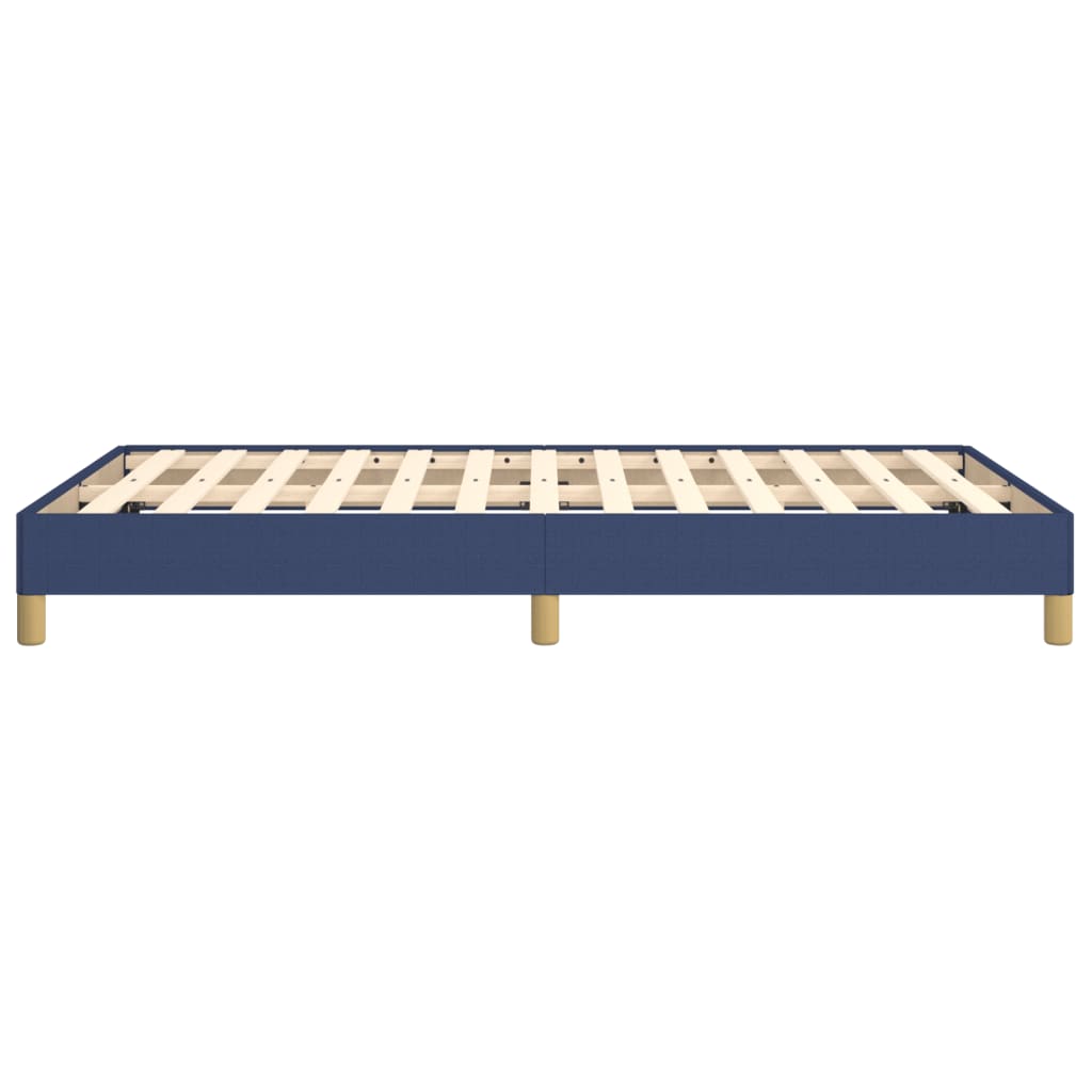 Bedframe zonder matras 120x190 cm stof blauw is nu te koop bij PeponiXL, paradijselijk wonen!