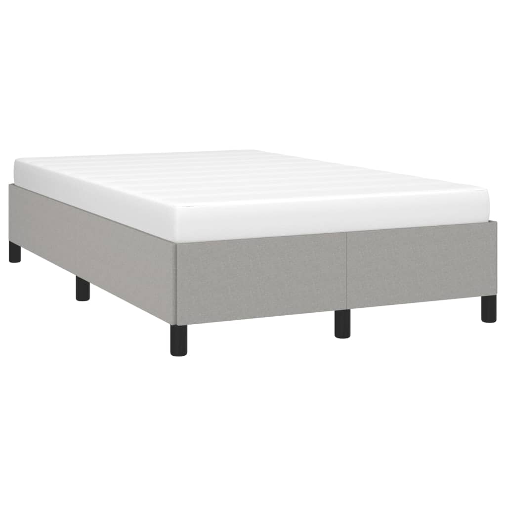 Bedframe zonder matras 120x190 cm stof lichtgrijs is nu te koop bij PeponiXL, paradijselijk wonen!