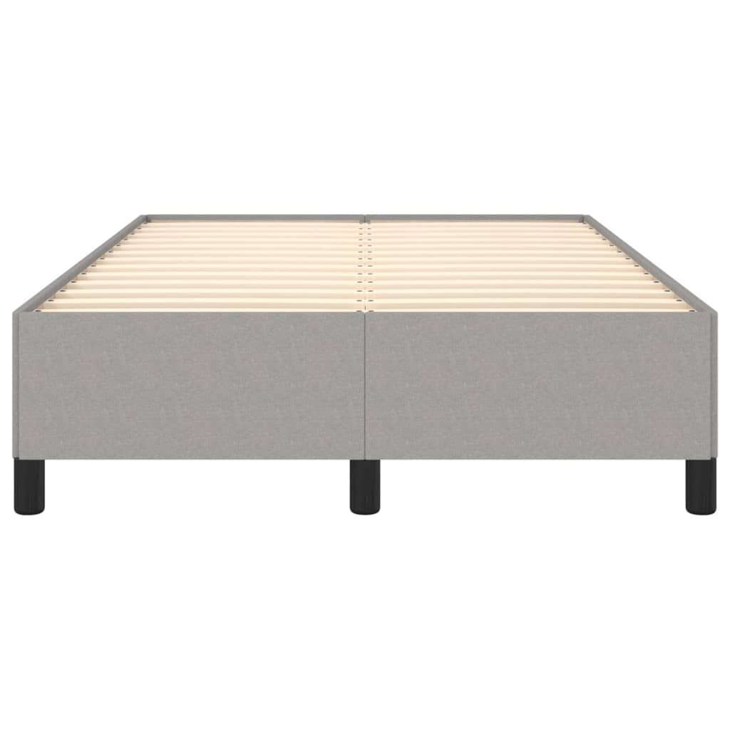 Bedframe zonder matras 120x190 cm stof lichtgrijs is nu te koop bij PeponiXL, paradijselijk wonen!