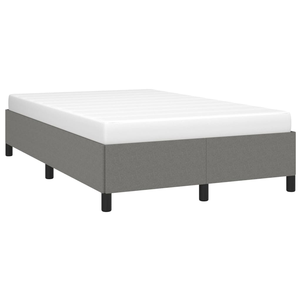 Bedframe zonder matras 120x190 cm stof donkergrijs is nu te koop bij PeponiXL, paradijselijk wonen!