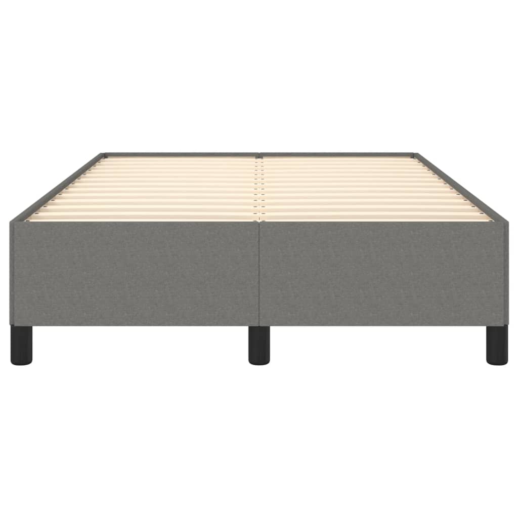 Bedframe zonder matras 120x190 cm stof donkergrijs is nu te koop bij PeponiXL, paradijselijk wonen!