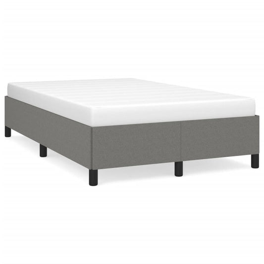 Bedframe zonder matras 120x190 cm stof donkergrijs is nu te koop bij PeponiXL, paradijselijk wonen!