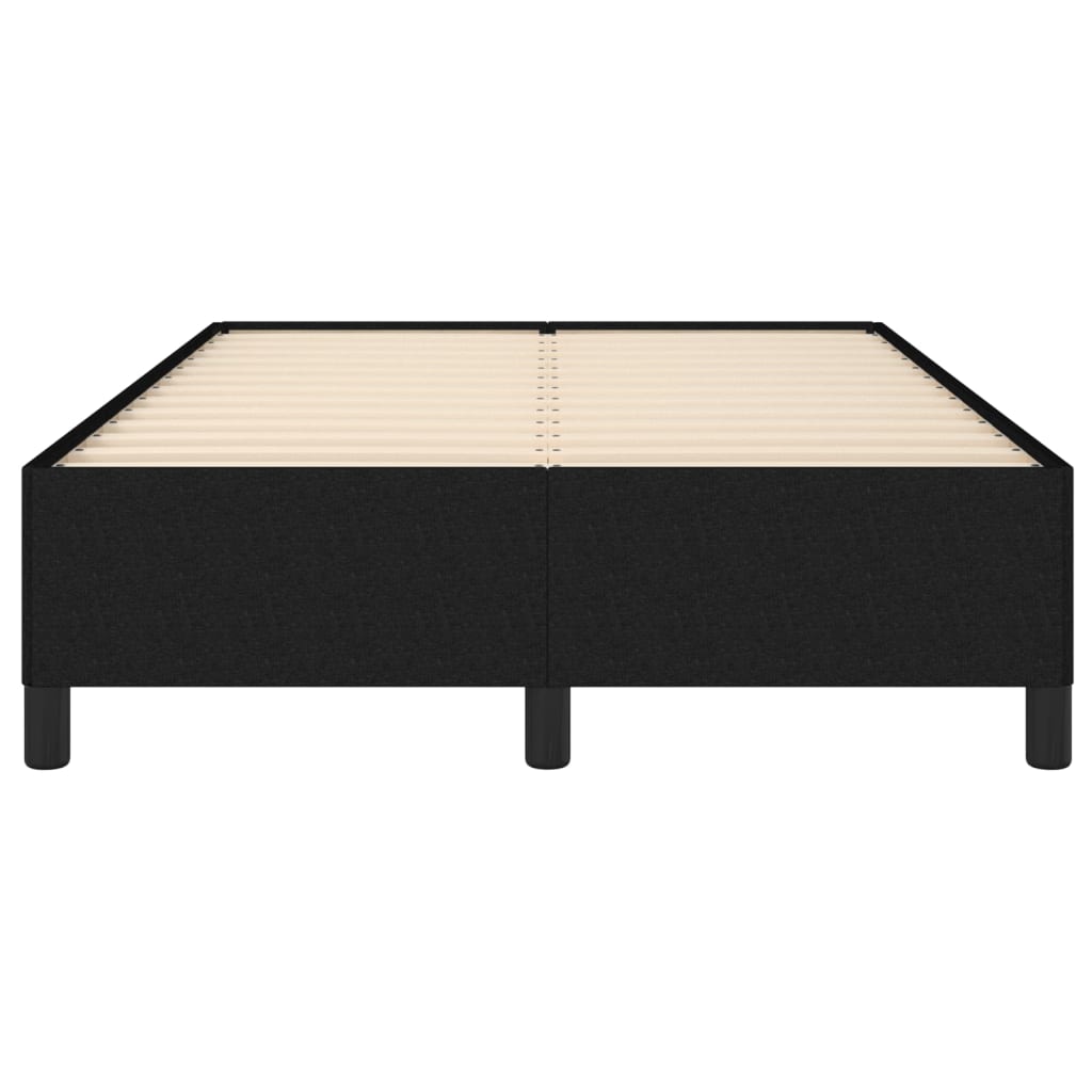 Bedframe zonder matras 120x190 cm stof zwart is nu te koop bij PeponiXL, paradijselijk wonen!