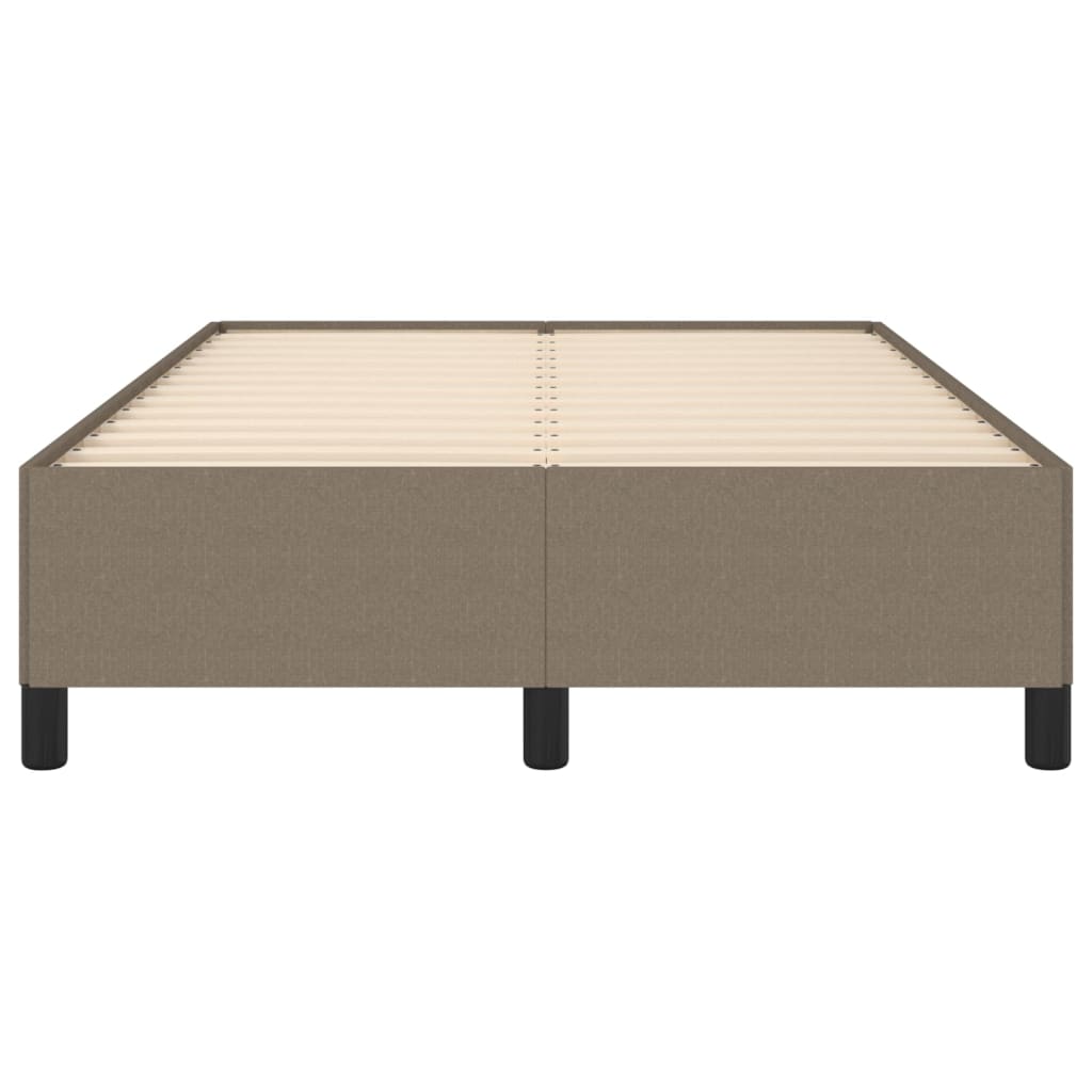 Bedframe zonder matras 120x190 cm stof taupe is nu te koop bij PeponiXL, paradijselijk wonen!