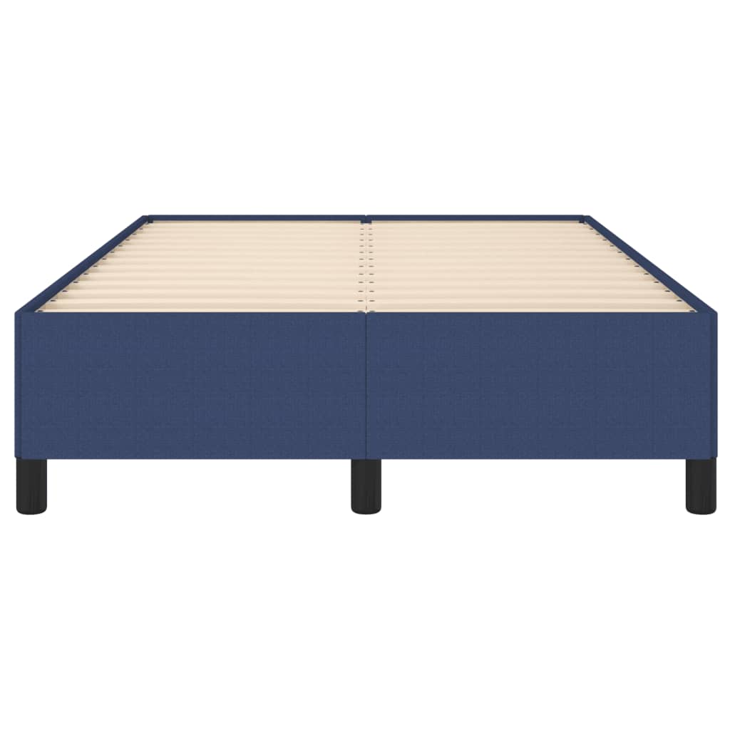 Bedframe zonder matras 120x190 cm stof blauw is nu te koop bij PeponiXL, paradijselijk wonen!