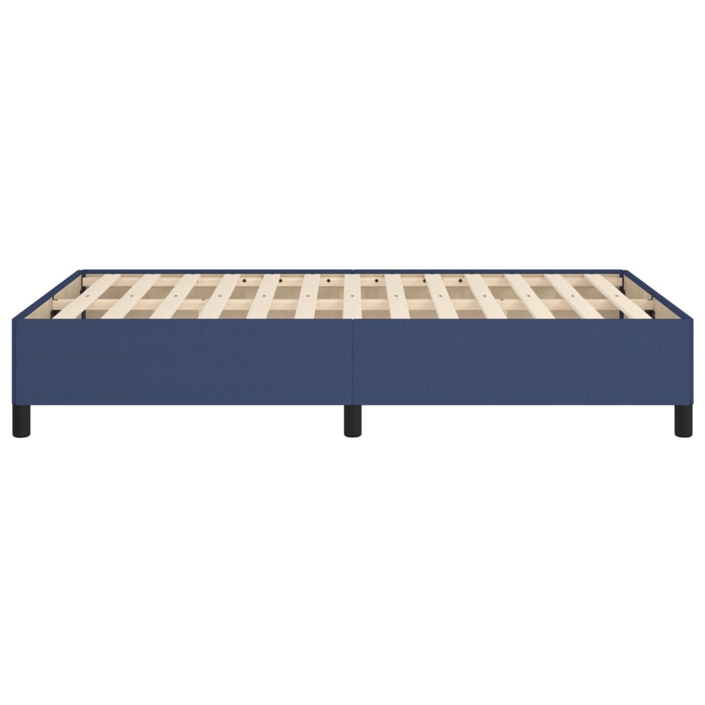 Bedframe zonder matras 120x190 cm stof blauw is nu te koop bij PeponiXL, paradijselijk wonen!