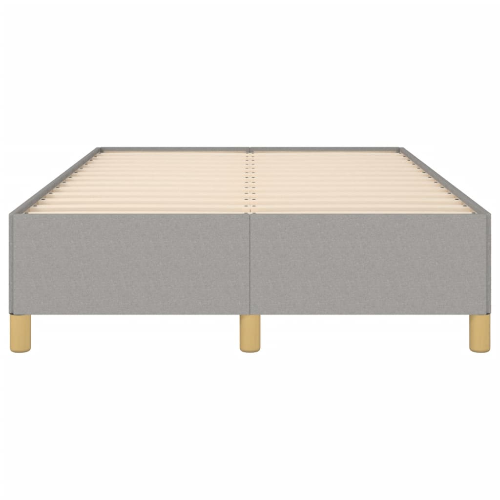 Bedframe zonder matras 120x190 cm stof lichtgrijs is nu te koop bij PeponiXL, paradijselijk wonen!