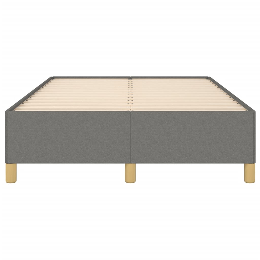 Bedframe zonder matras 120x190 cm stof donkergrijs is nu te koop bij PeponiXL, paradijselijk wonen!