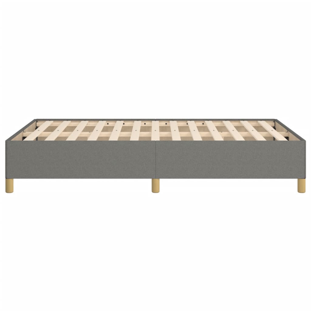 Bedframe zonder matras 120x190 cm stof donkergrijs is nu te koop bij PeponiXL, paradijselijk wonen!