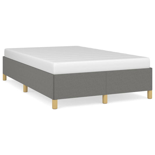 Bedframe zonder matras 120x190 cm stof donkergrijs is nu te koop bij PeponiXL, paradijselijk wonen!
