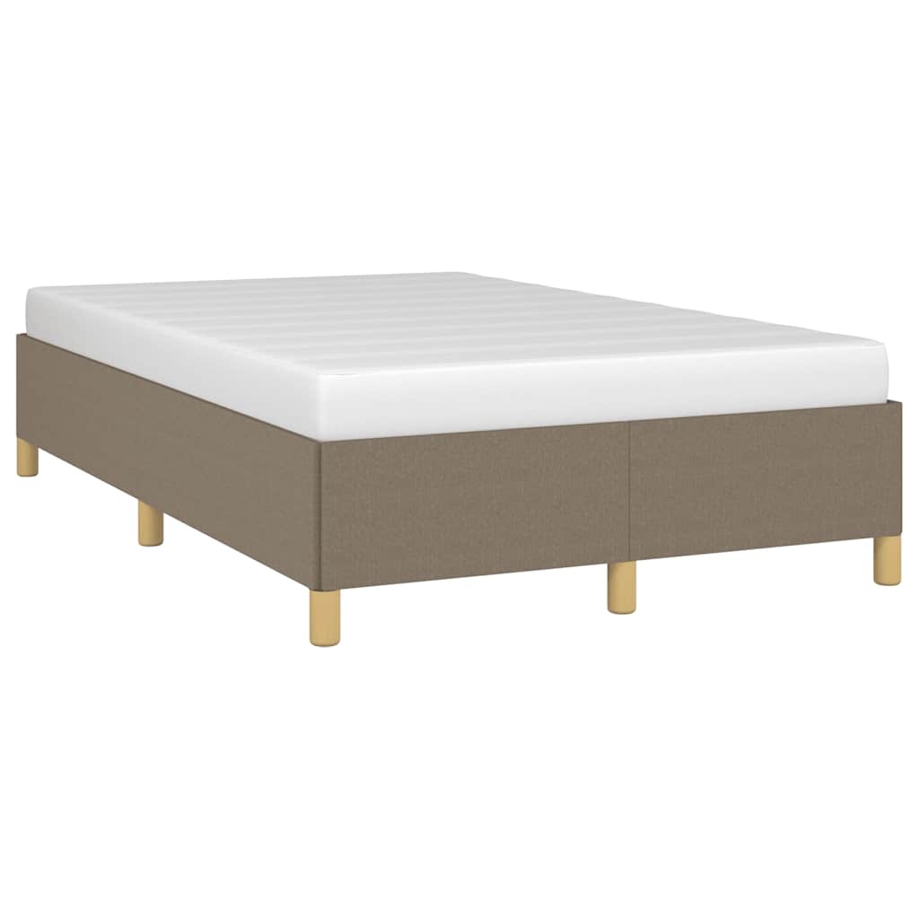 Bedframe zonder matras 120x190 cm stof taupe is nu te koop bij PeponiXL, paradijselijk wonen!