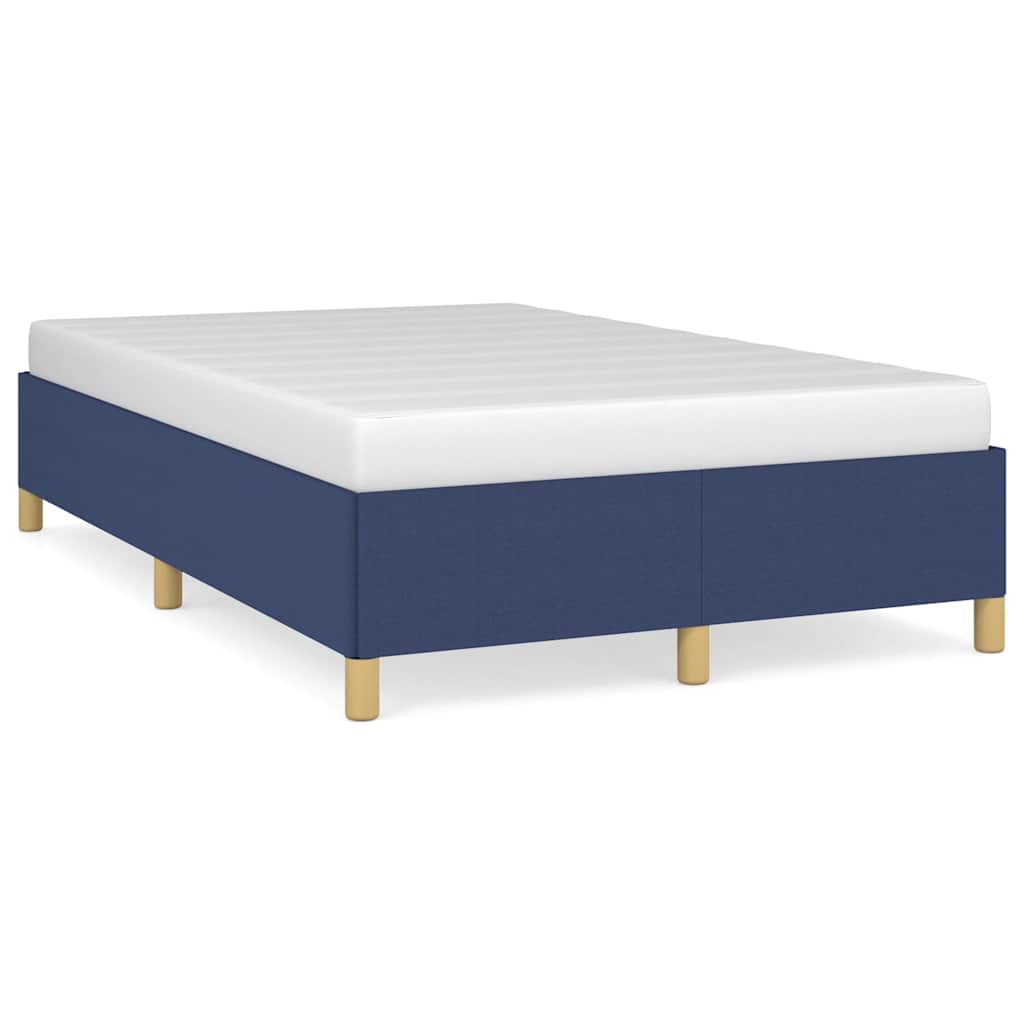 Bedframe zonder matras 120x190 cm stof blauw is nu te koop bij PeponiXL, paradijselijk wonen!