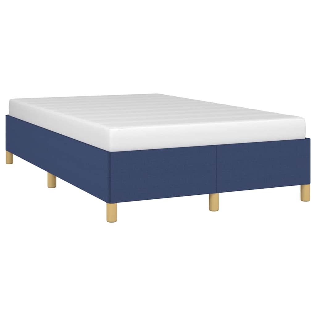 Bedframe zonder matras 120x190 cm stof blauw is nu te koop bij PeponiXL, paradijselijk wonen!
