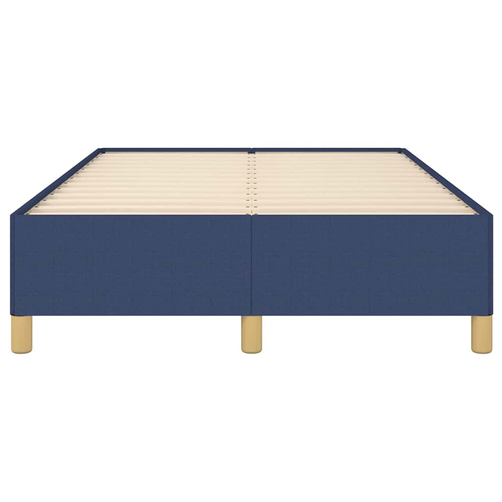 Bedframe zonder matras 120x190 cm stof blauw is nu te koop bij PeponiXL, paradijselijk wonen!