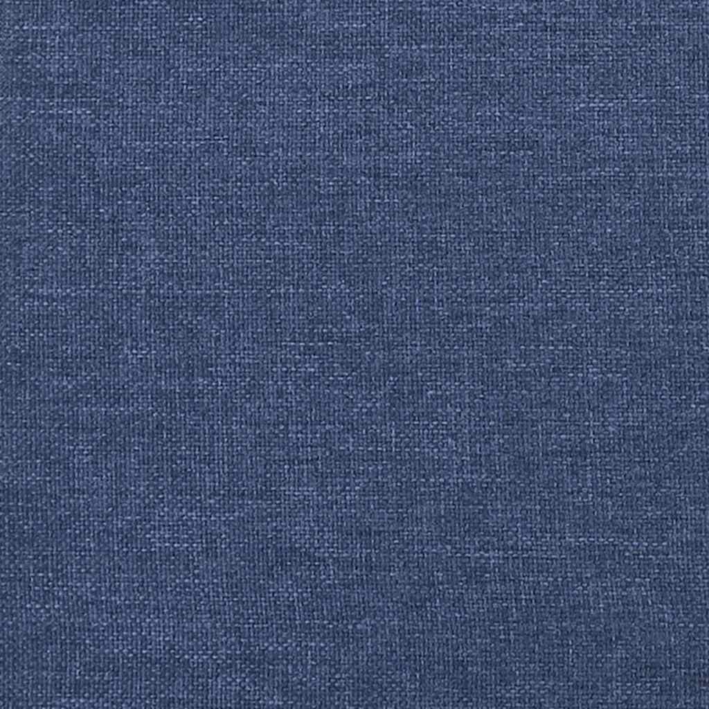 Bedframe zonder matras 120x190 cm stof blauw is nu te koop bij PeponiXL, paradijselijk wonen!