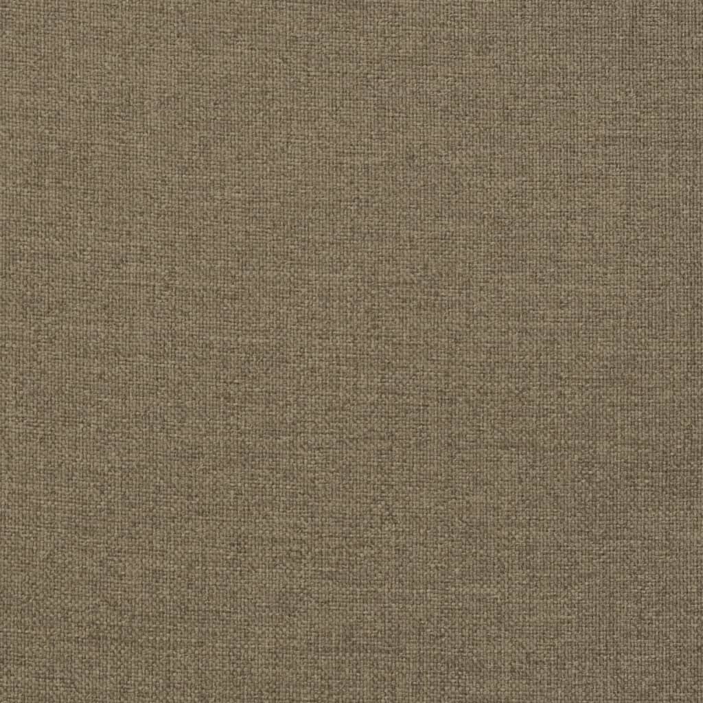 Stoelkussens 6 st lage rug 100x50x7 cm stof gemêleerd taupe is nu te koop bij PeponiXL, paradijselijk wonen!