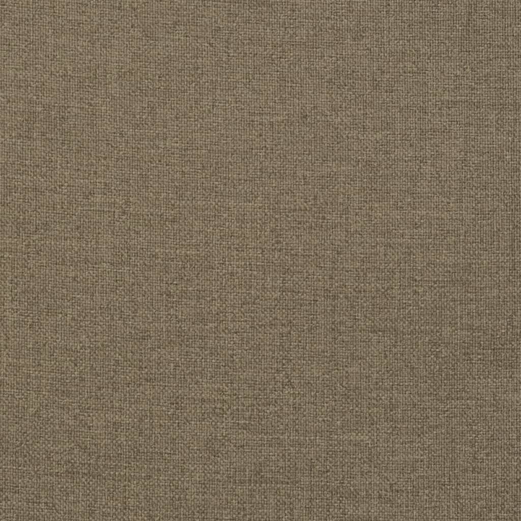 Stoelkussens 6 st hoge rug 120x50x4 cm stof gemêleerd taupe is nu te koop bij PeponiXL, paradijselijk wonen!