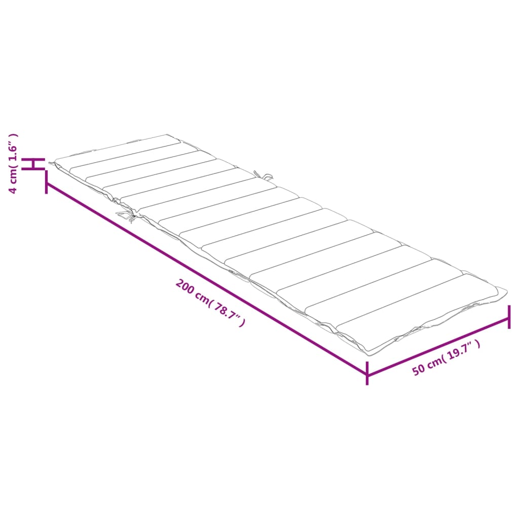 Ligbedkussen 200x50x4 cm stof gemêleerd antracietkleurig is nu te koop bij PeponiXL, paradijselijk wonen!