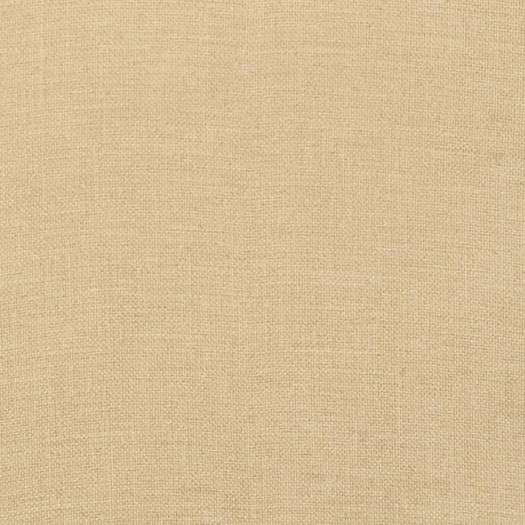 Ligbedkussen 200x60x4 cm stof gemêleerd beige is nu te koop bij PeponiXL, paradijselijk wonen!