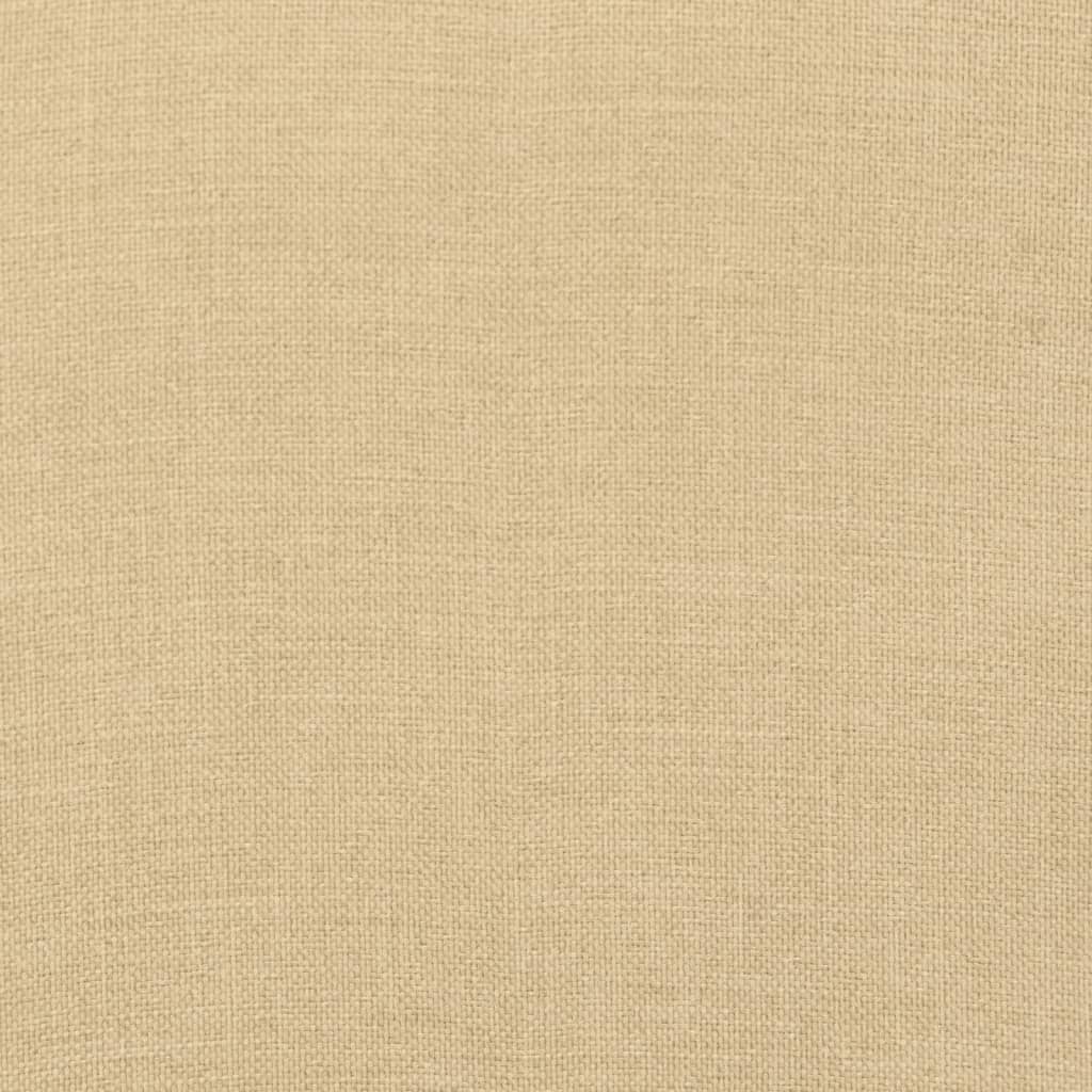 Tuinbankkussens 2 st 180x50x7 cm stof gemêleerd beige is nu te koop bij PeponiXL, paradijselijk wonen!