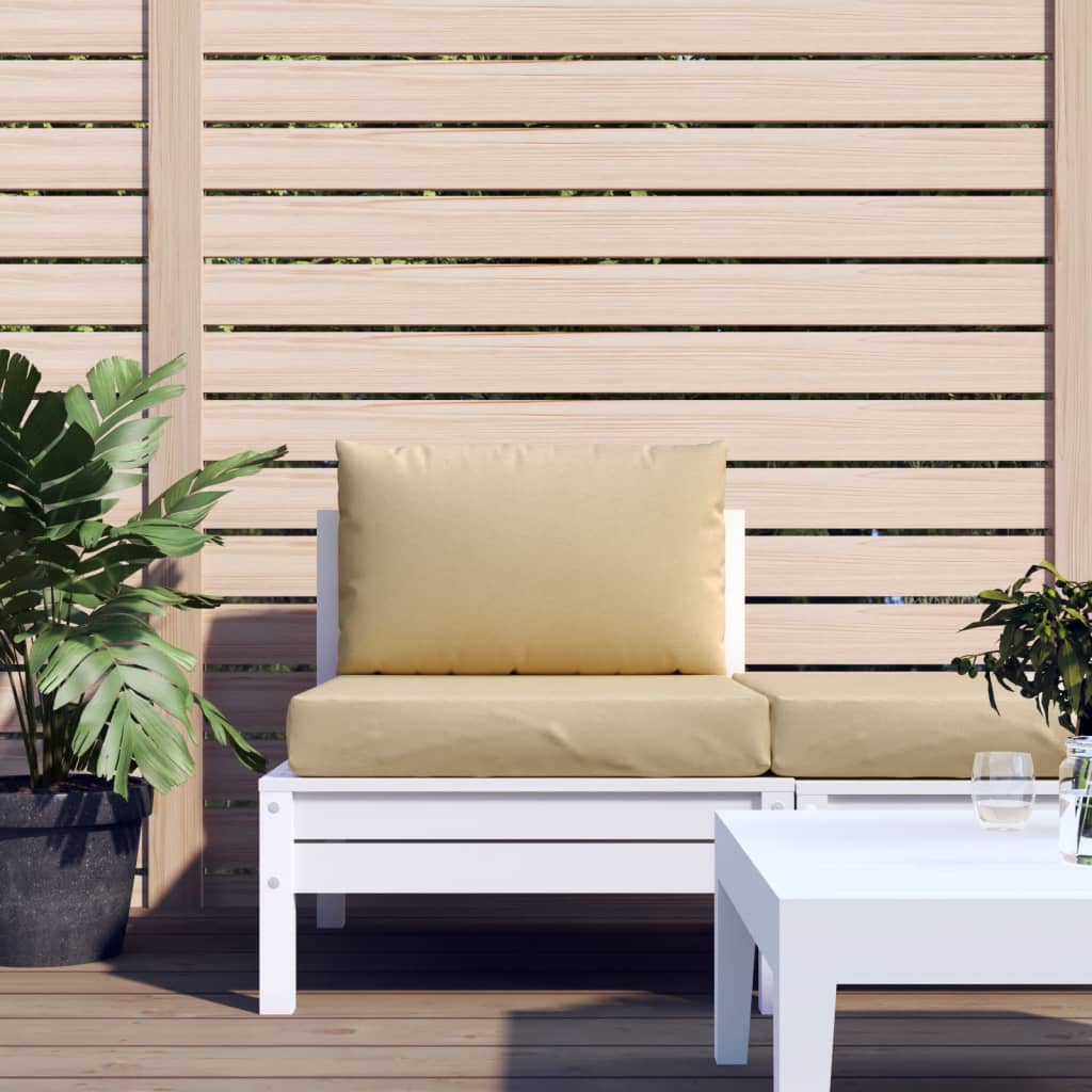 Palletkussens 2 st stof gemêleerd beige is nu te koop bij PeponiXL, paradijselijk wonen!