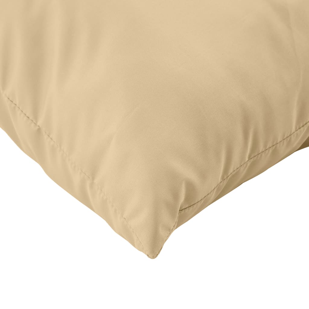 Palletkussens 2 st stof gemêleerd beige is nu te koop bij PeponiXL, paradijselijk wonen!