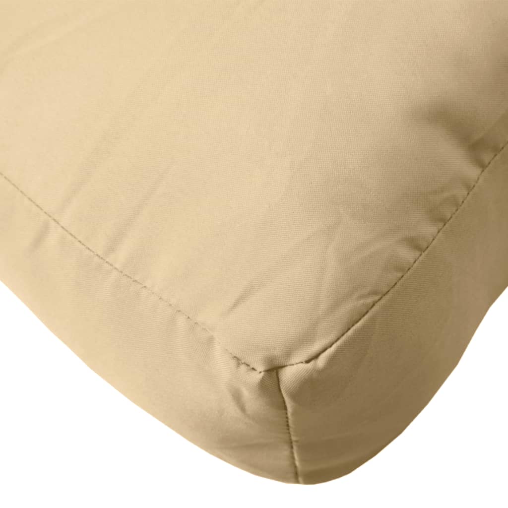 Palletkussens 2 st stof gemêleerd beige is nu te koop bij PeponiXL, paradijselijk wonen!
