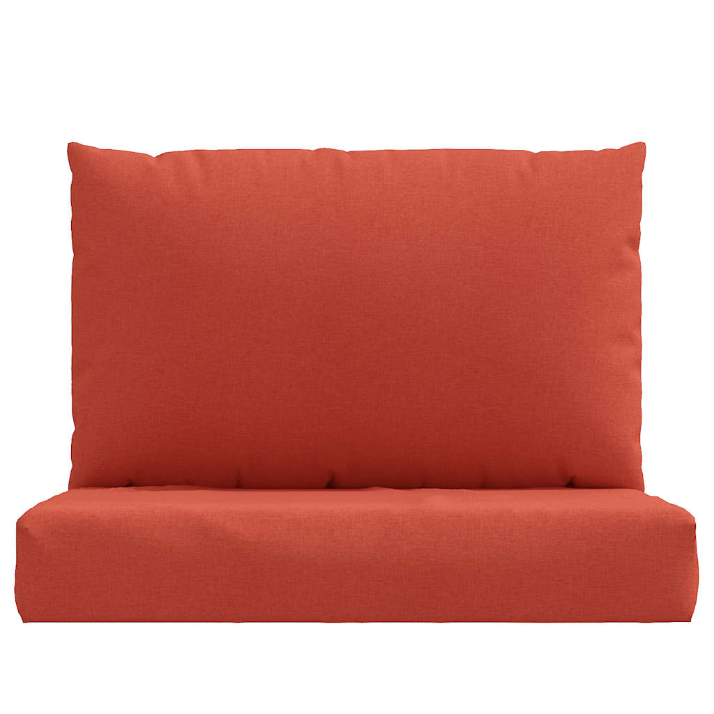 Palletkussens 2 st stof gemêleerd rood is nu te koop bij PeponiXL, paradijselijk wonen!