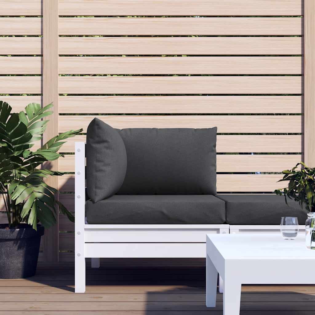 Palletkussens 3 st stof gemêleerd antracietkleurig is nu te koop bij PeponiXL, paradijselijk wonen!