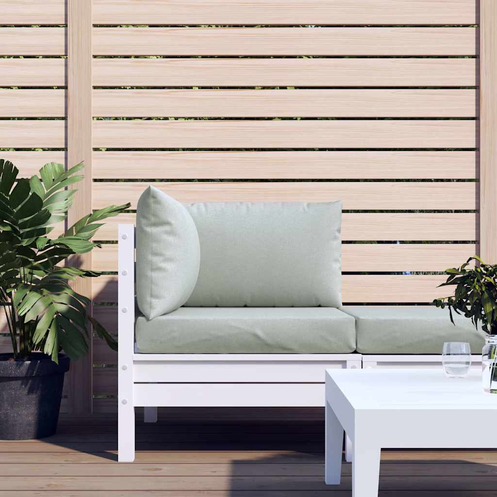 Palletkussens 3 st stof gemêleerd lichtgrijs is nu te koop bij PeponiXL, paradijselijk wonen!