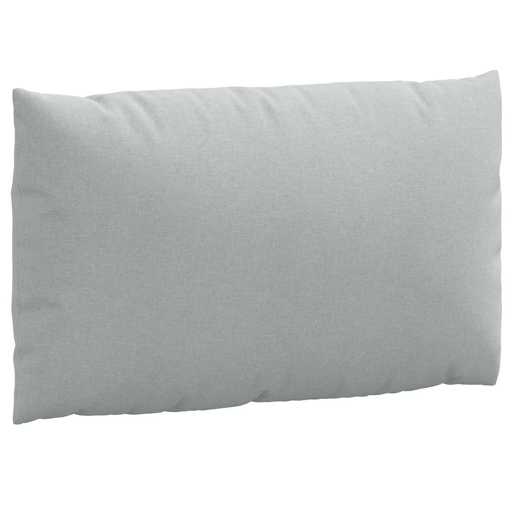 Palletkussens 3 st stof gemêleerd lichtgrijs is nu te koop bij PeponiXL, paradijselijk wonen!