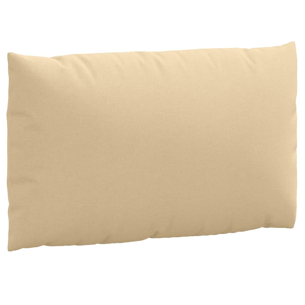 Palletkussens 3 st stof gemêleerd beige is nu te koop bij PeponiXL, paradijselijk wonen!