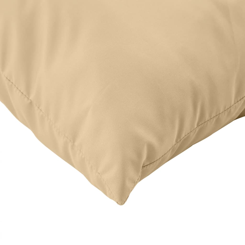 Palletkussens 3 st stof gemêleerd beige is nu te koop bij PeponiXL, paradijselijk wonen!