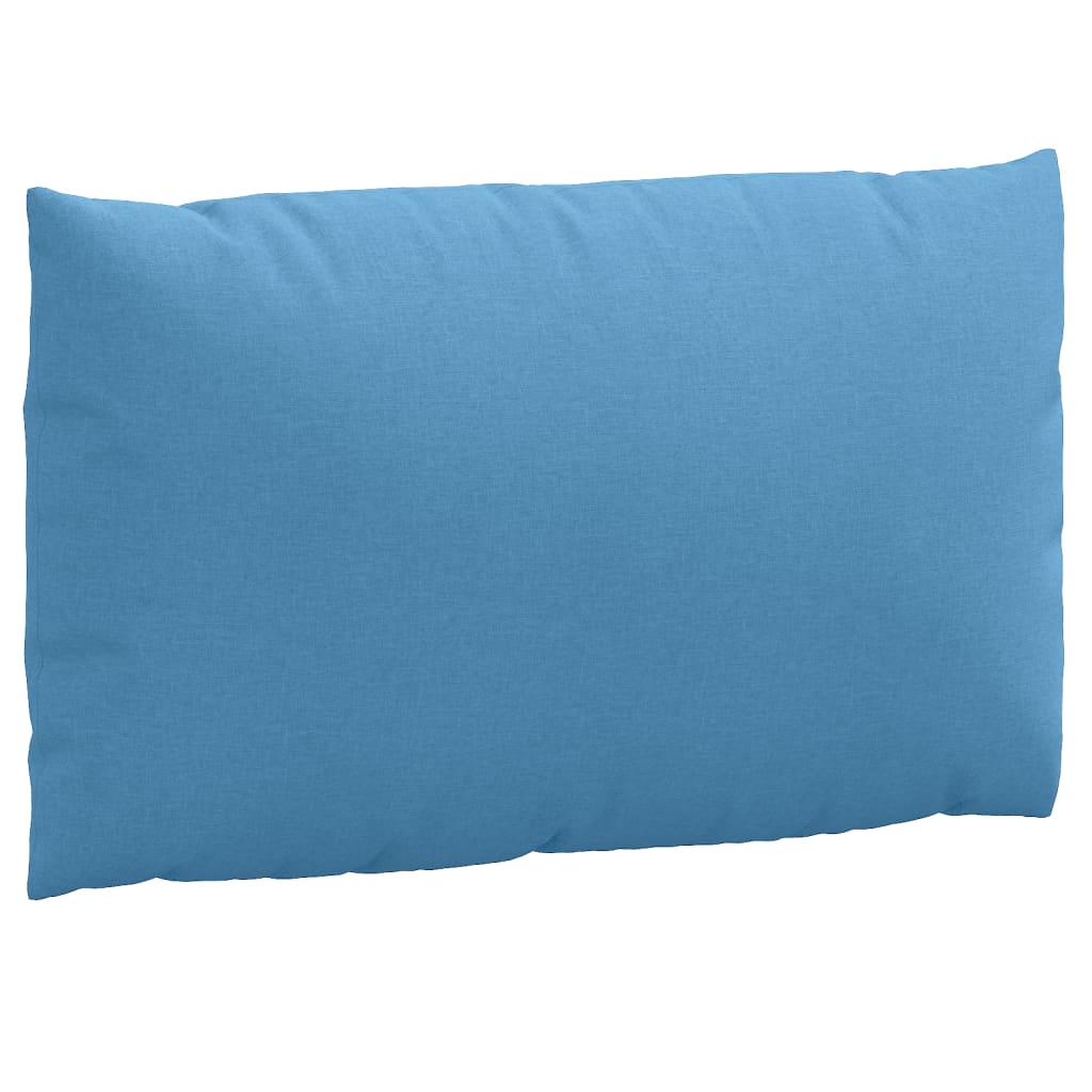 Palletkussens 3 st stof gemêleerd blauw is nu te koop bij PeponiXL, paradijselijk wonen!