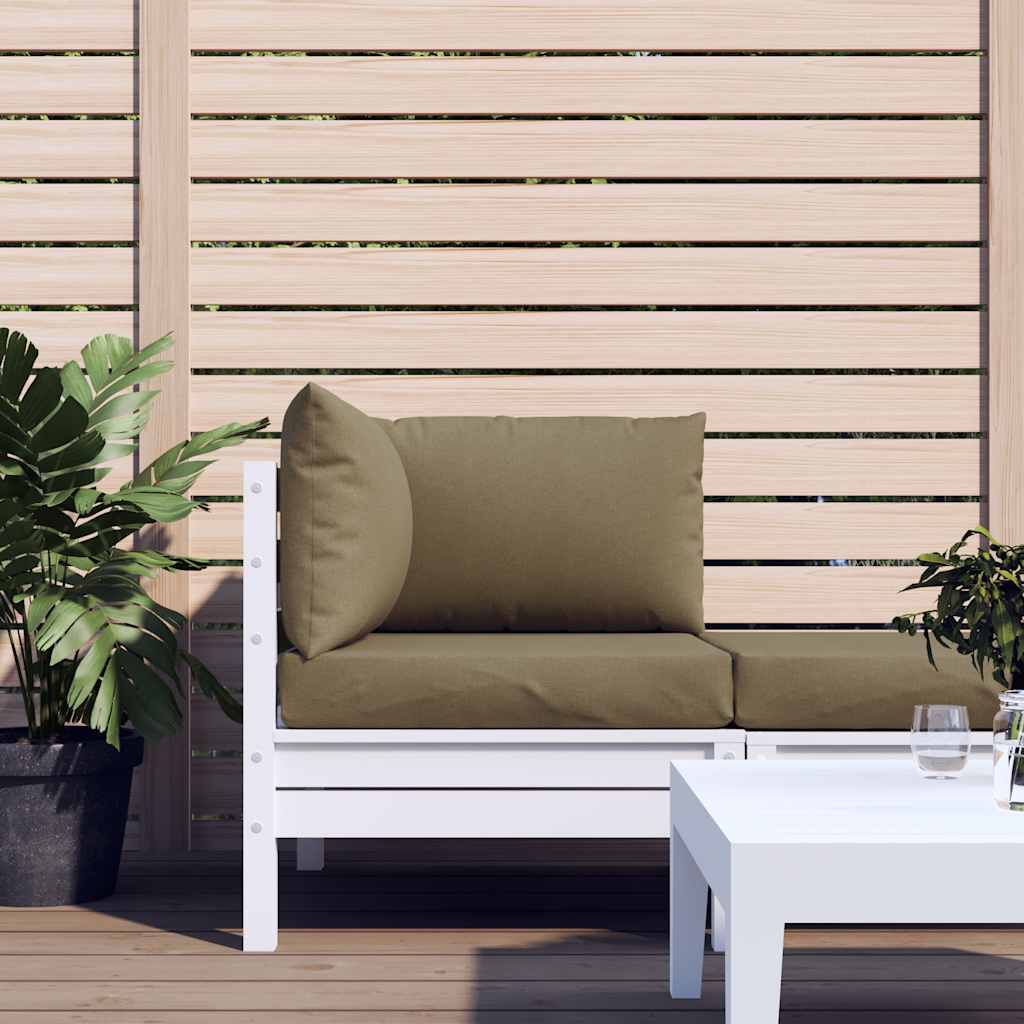 Palletkussens 3 st stof gemêleerd taupe is nu te koop bij PeponiXL, paradijselijk wonen!