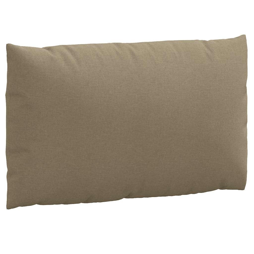Palletkussens 3 st stof gemêleerd taupe is nu te koop bij PeponiXL, paradijselijk wonen!