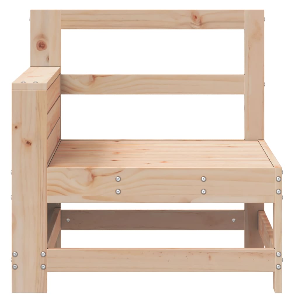 Tuinbank met armleuning en klaptafel massief grenenhout is nu te koop bij PeponiXL, paradijselijk wonen!