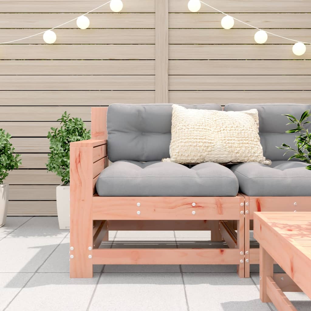 Tuinbank met armleuning 69x62x70,5 cm massief douglashout is nu te koop bij PeponiXL, paradijselijk wonen!