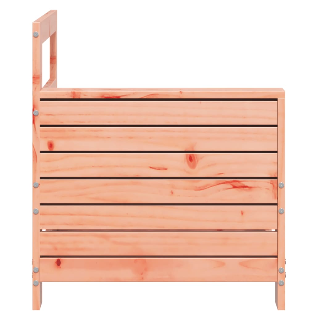 Tuinbank met armleuning 69x62x70,5 cm massief douglashout is nu te koop bij PeponiXL, paradijselijk wonen!