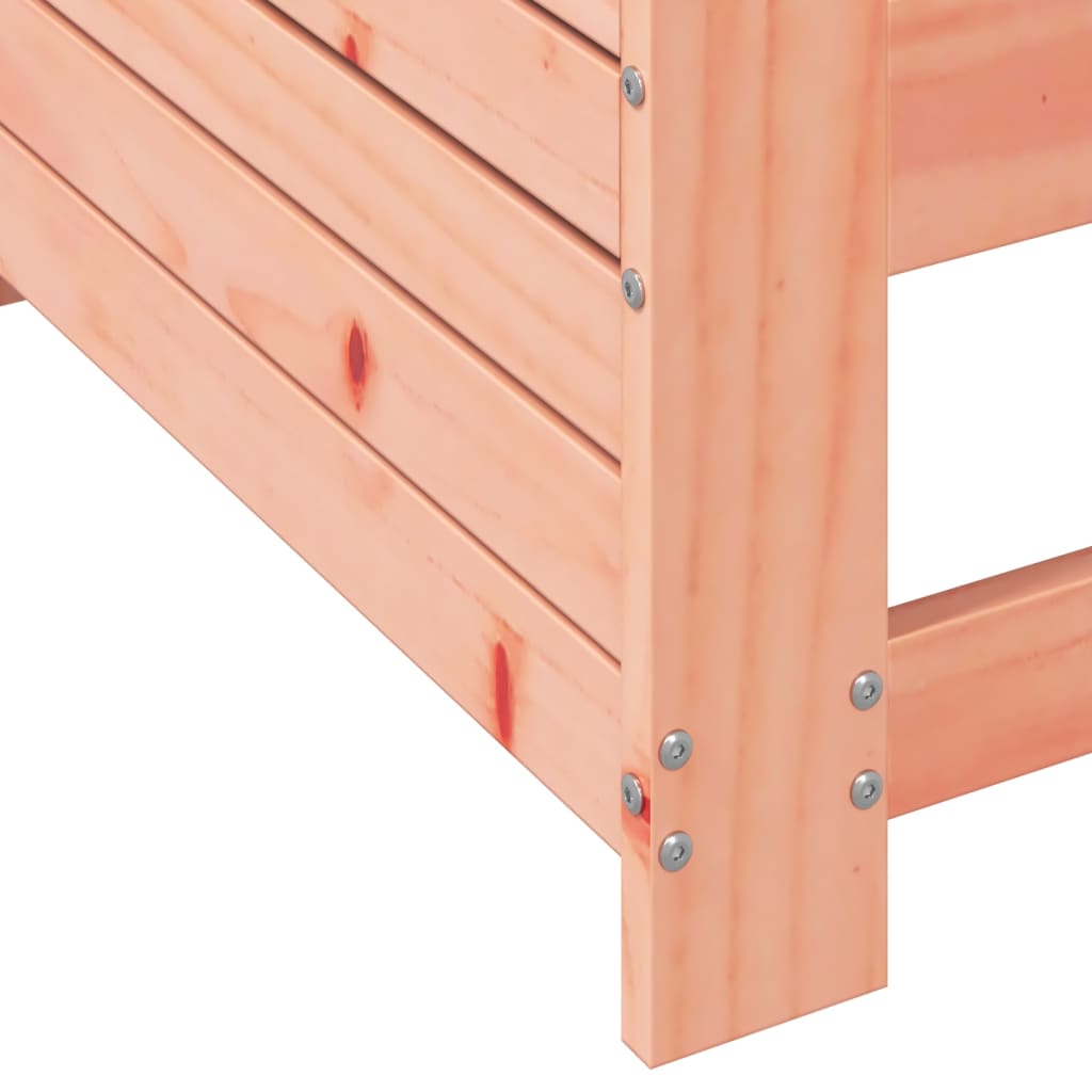 Tuinbank met armleuning 69x62x70,5 cm massief douglashout is nu te koop bij PeponiXL, paradijselijk wonen!