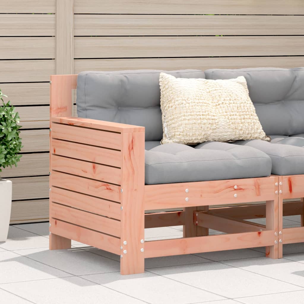 Tuinbank met armleuning 69x62x70,5 cm massief douglashout is nu te koop bij PeponiXL, paradijselijk wonen!