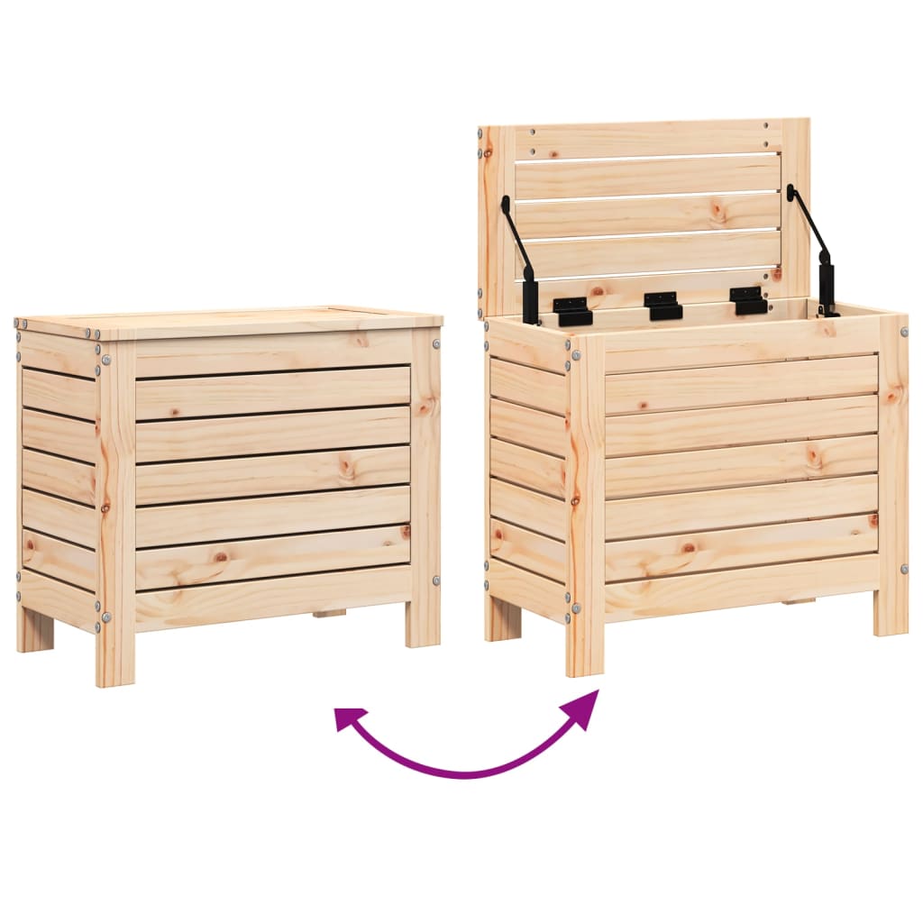 Tuinvoetenbank 62x31,5x52 cm massief grenenhout is nu te koop bij PeponiXL, paradijselijk wonen!