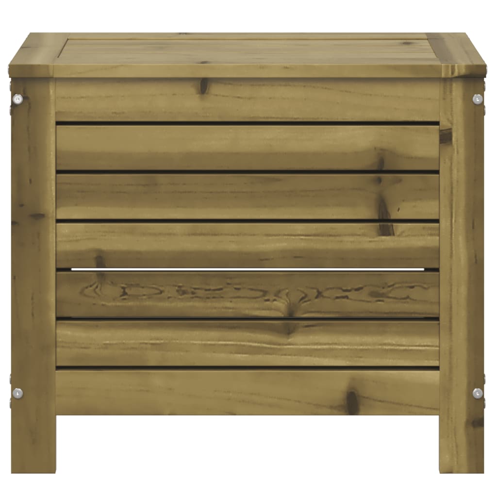 Tuinvoetenbank 62x31,5x52 cm geïmpregneerd grenenhout is nu te koop bij PeponiXL, paradijselijk wonen!