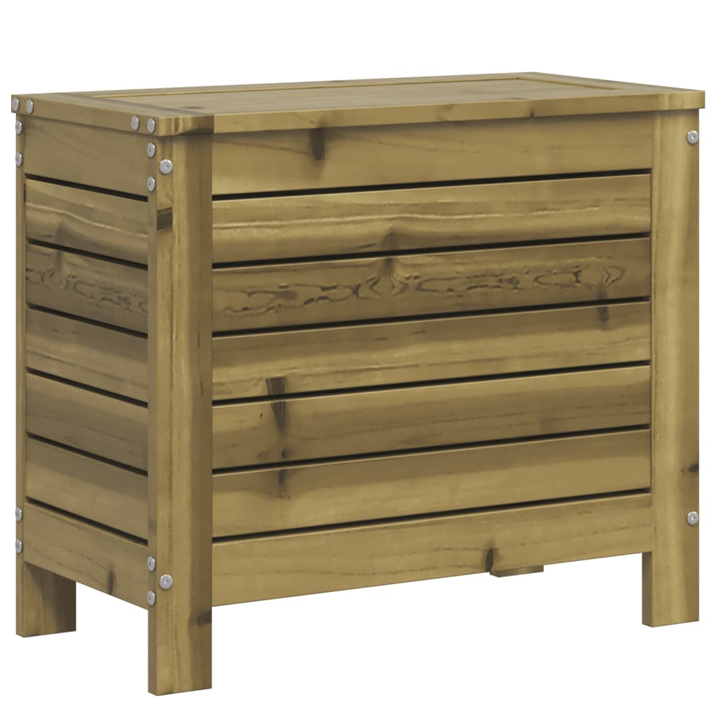 Tuinvoetenbank 62x31,5x52 cm geïmpregneerd grenenhout is nu te koop bij PeponiXL, paradijselijk wonen!