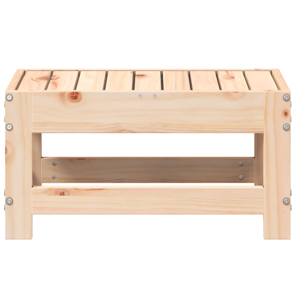 Tuinvoetenbank 62x30x32 cm massief grenenhout is nu te koop bij PeponiXL, paradijselijk wonen!