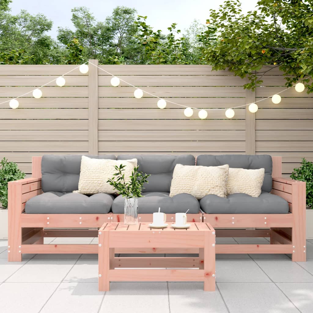 Tuinvoetenbank 62x30x32 cm massief douglashout is nu te koop bij PeponiXL, paradijselijk wonen!